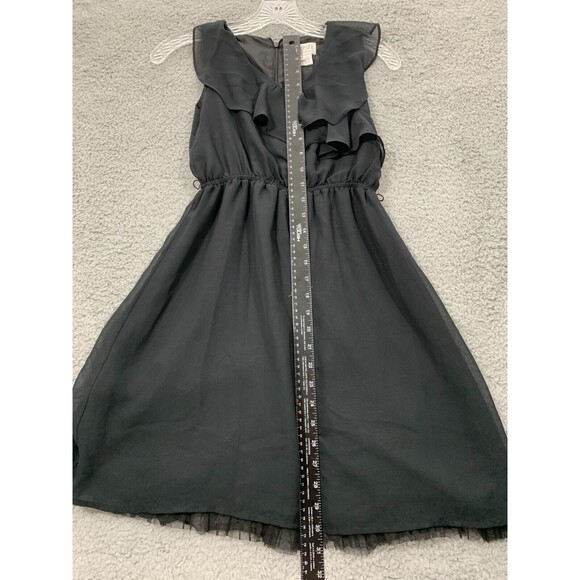 BLUSH by Us Angels Youth 14 Little Black Dress Lined Belt Loops Zip Back - Picture 10 of 11